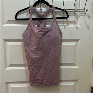 lululemon athletica Ribbed Racerback Tank - Lavender Mauve
